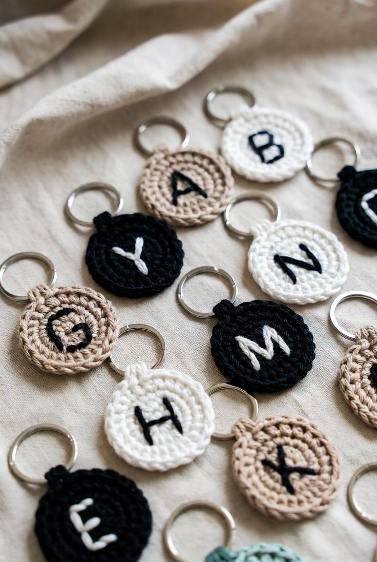 Letter Keychain